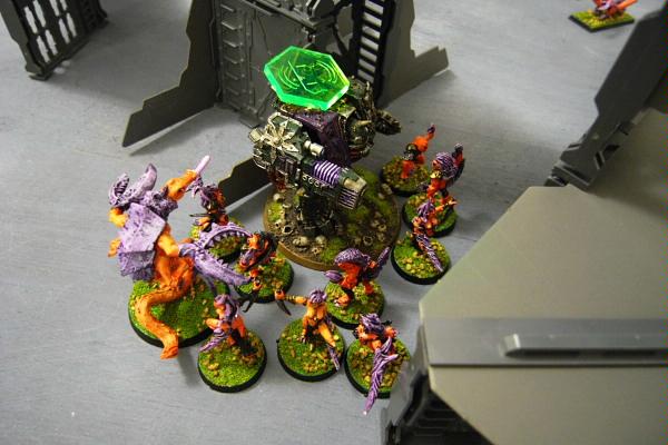 Battle Report, Chaos Daemons, Chaos Space Marines, Nurgle, Slaanesh