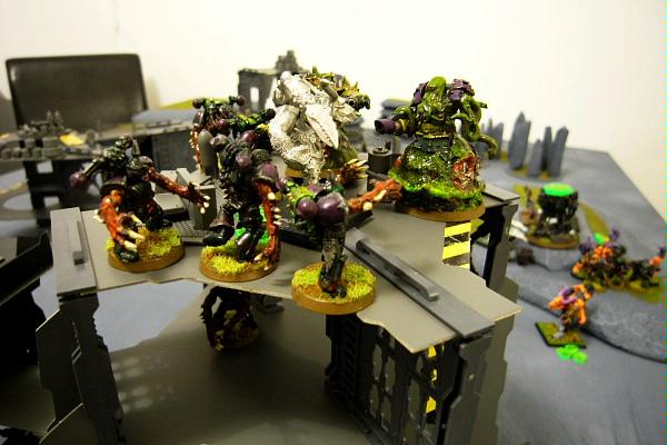 Battle Report, Chaos Daemons, Chaos Space Marines, Nurgle, Slaanesh