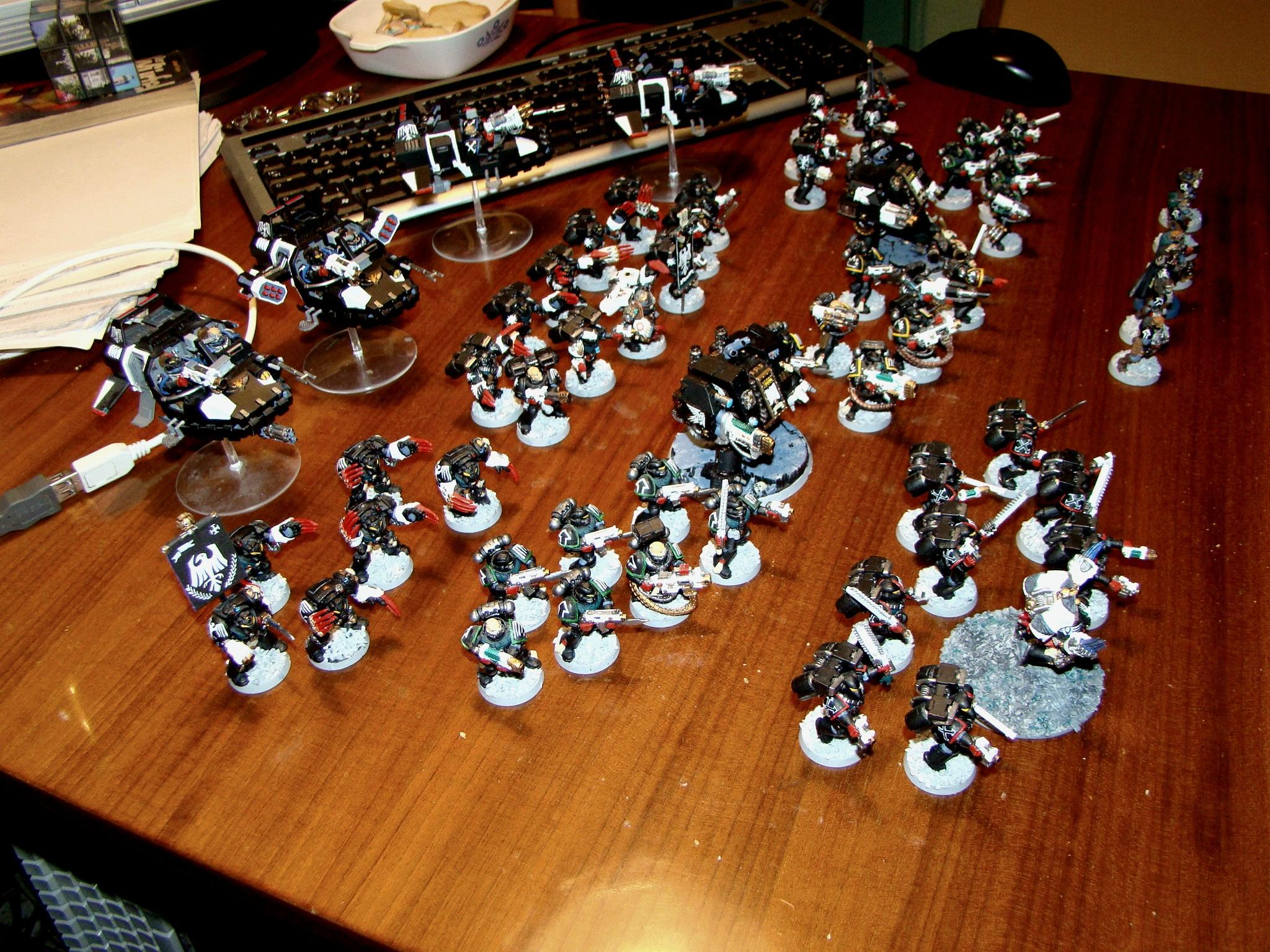 Army, Raven Guard, Space Marines, Warhammer 40,000