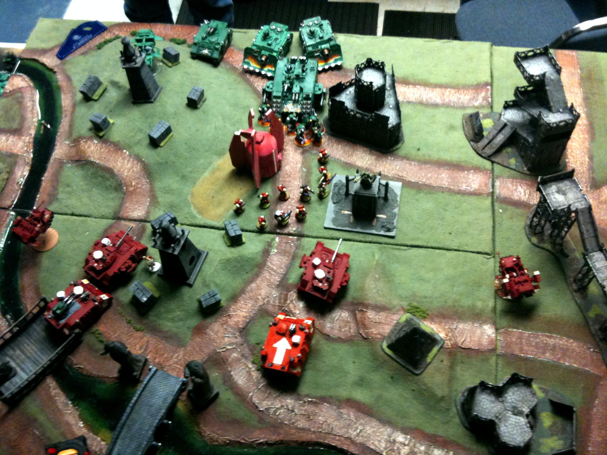 Battle Report, Space Marines