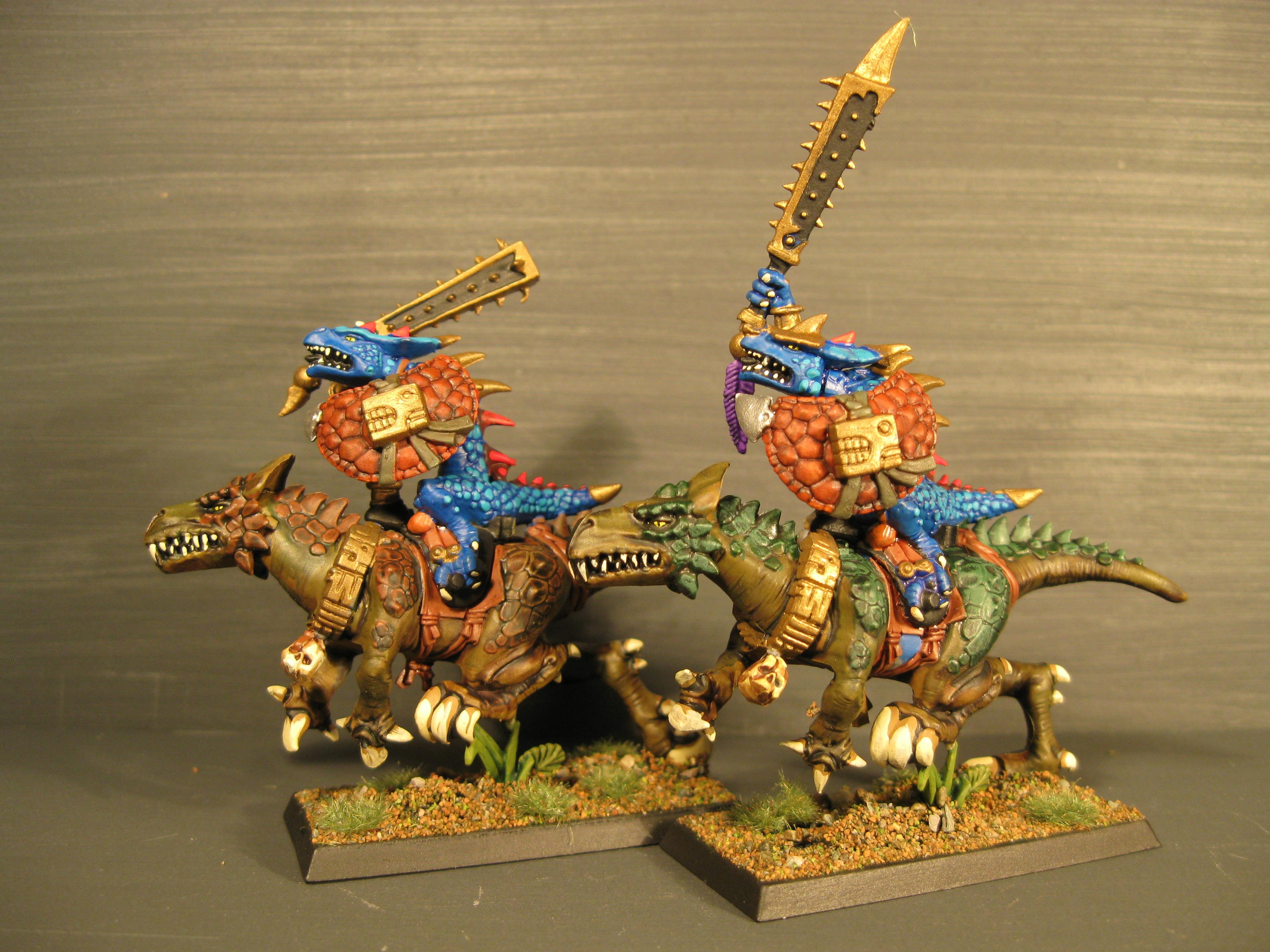 Lizzard Men, Lizzardmen, Pro Painted, Rpg, Warhammer Fantasy