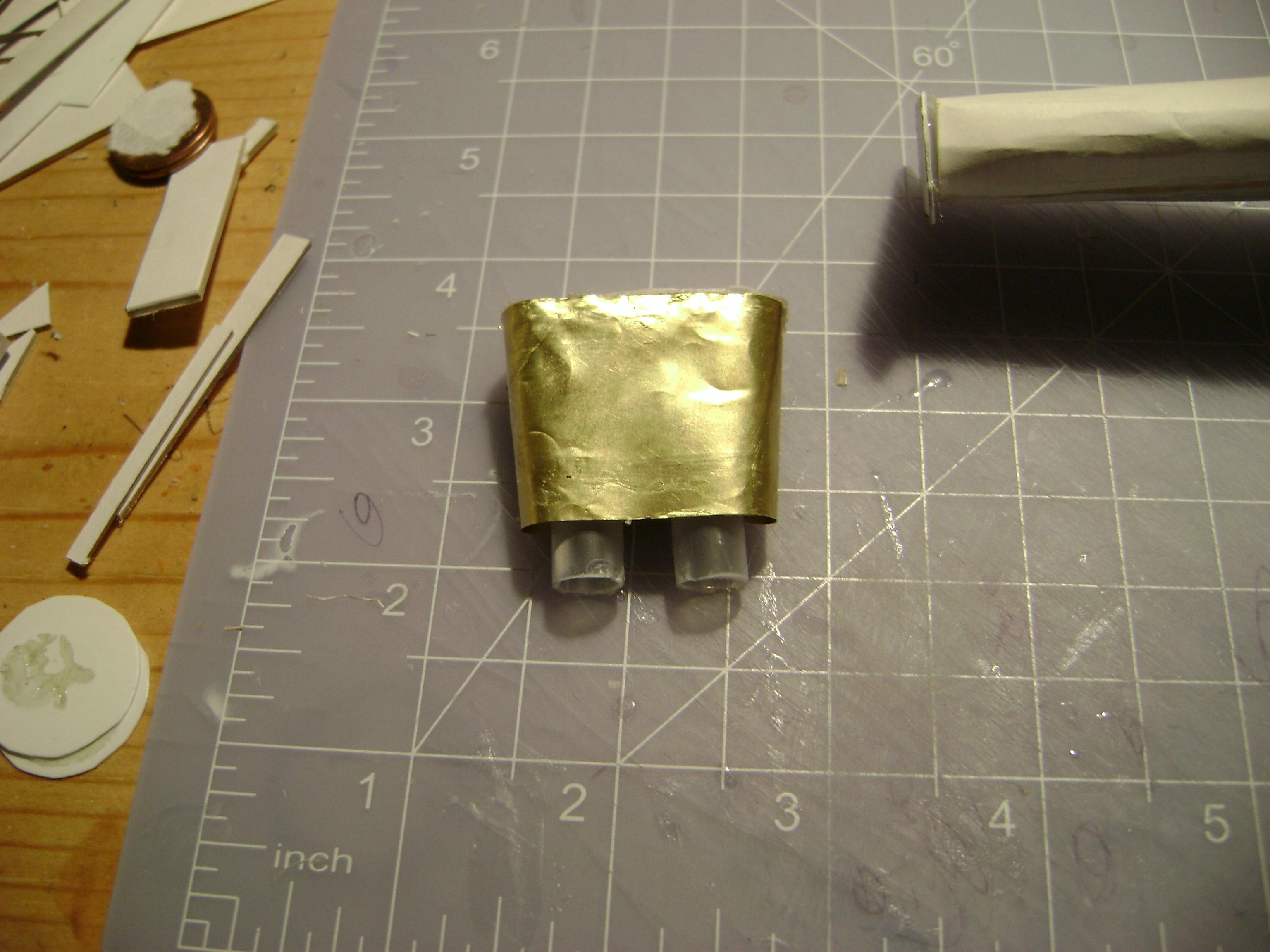 plasma blaster  nossle  out of  sheet metal(brass)