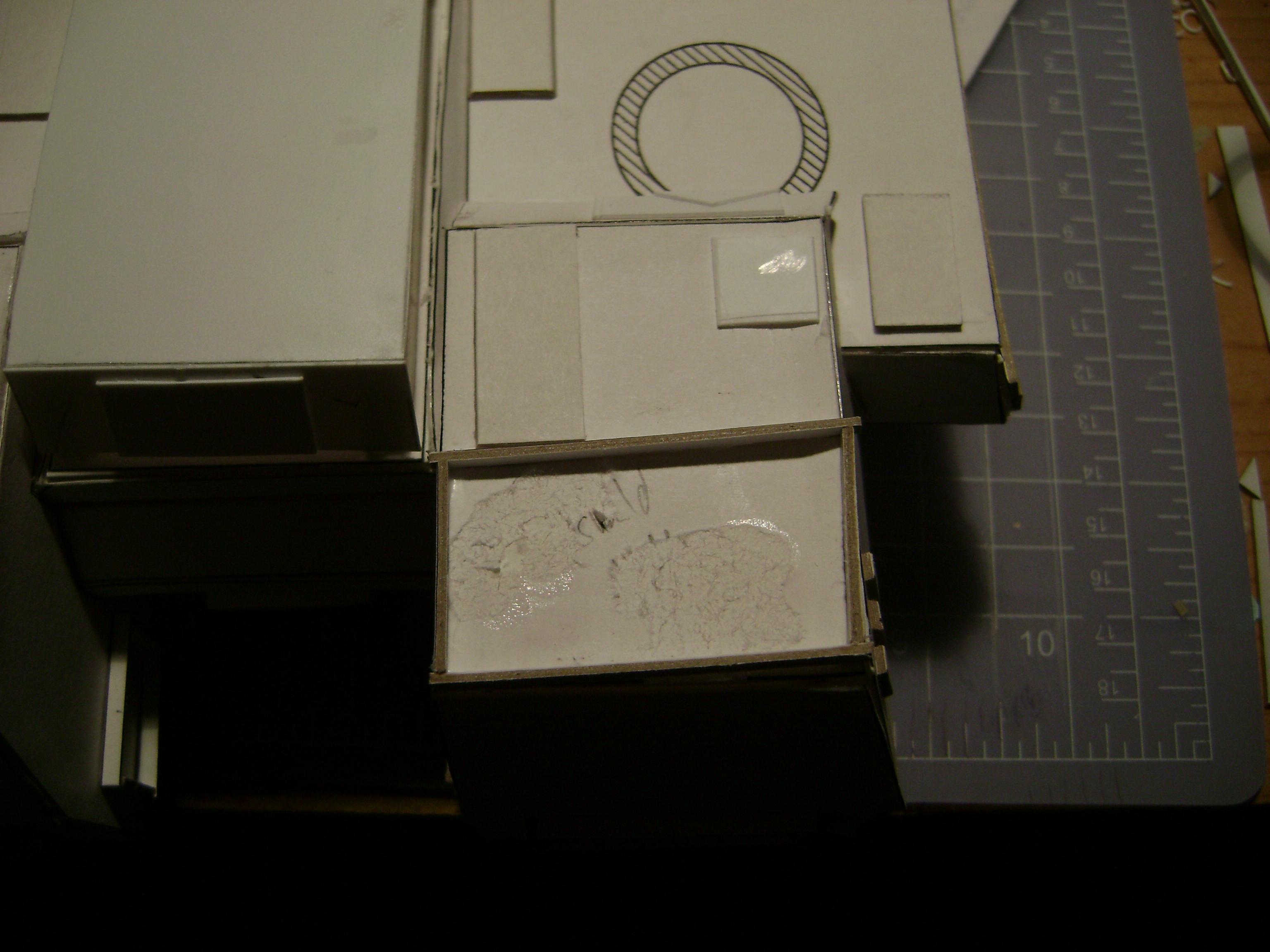 top of   wing  screen vent, and  detail
