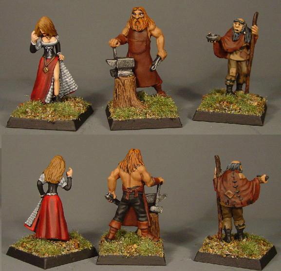 Civilian, Pathfinders, Pro Painted, Reaper, Reaper Miniatures, Reaper Minis, Rpg, Strumpet, Townsfolk, Warhammer Fantasy