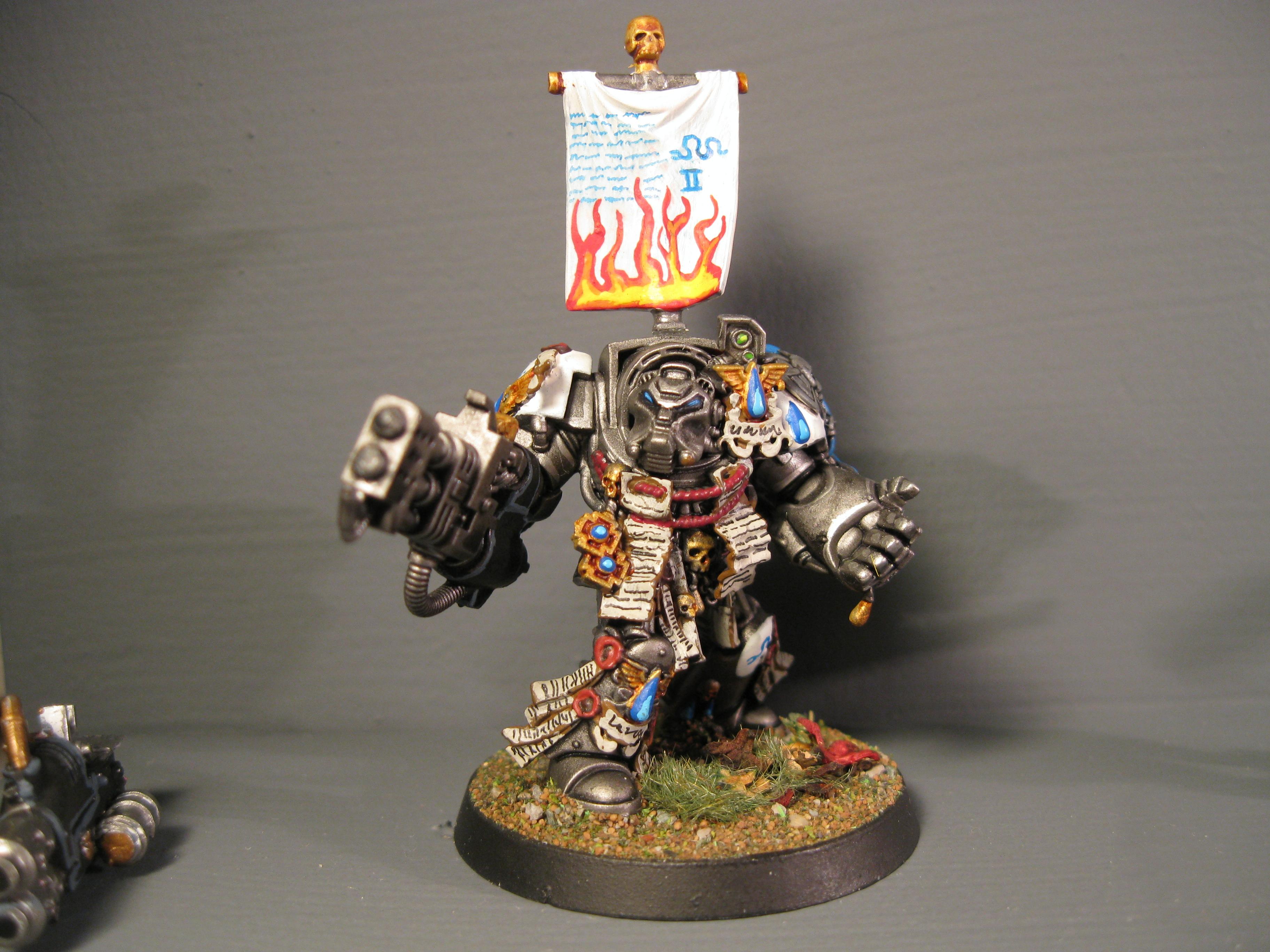 Heavy Flamer, Iron Snakes, Pro Painted, Space Marines, Warhammer 40,000