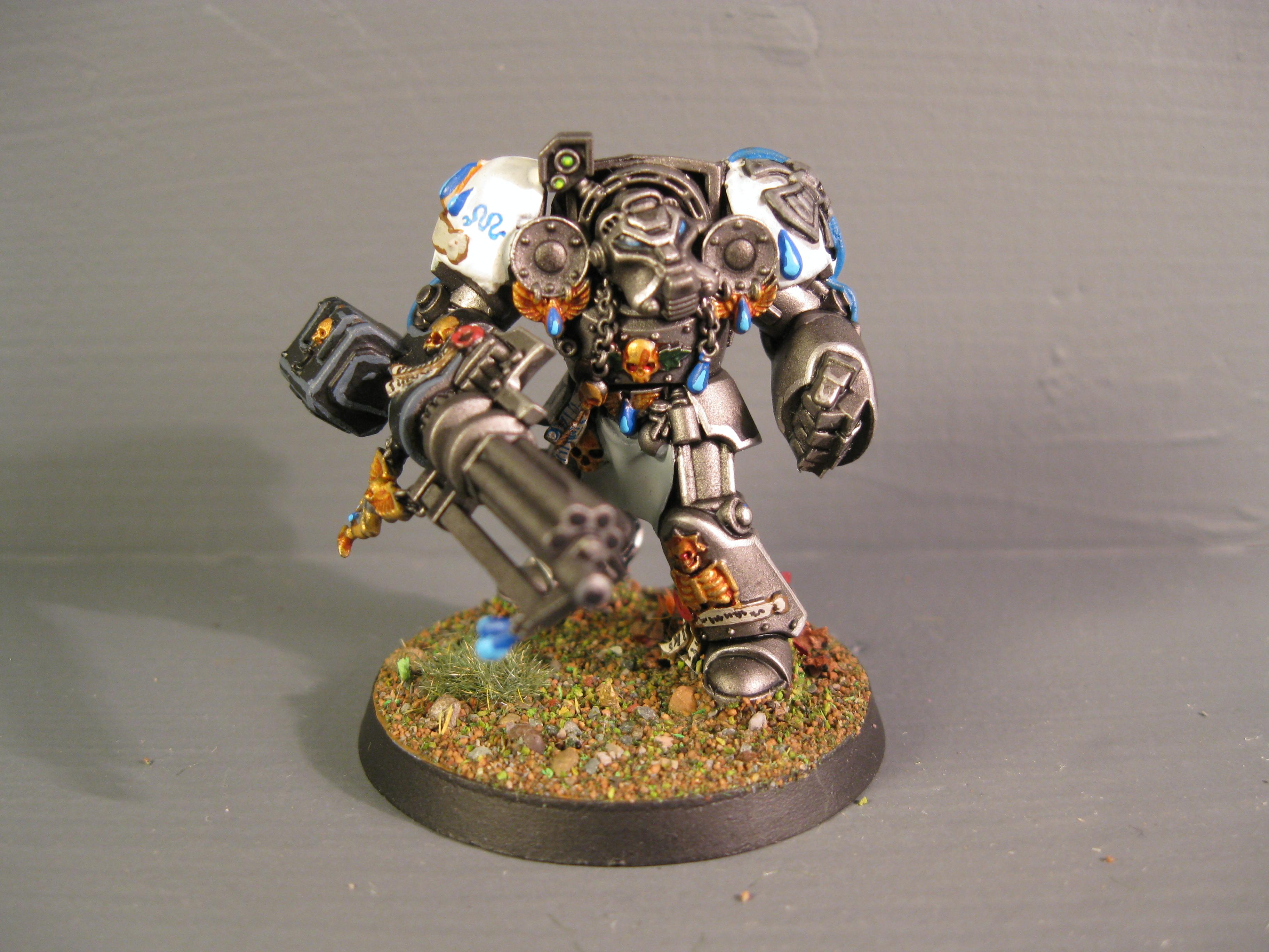 Iron Snakes, Pro Painted, Space Marines, Terminator Armor, Warhammer 40,000