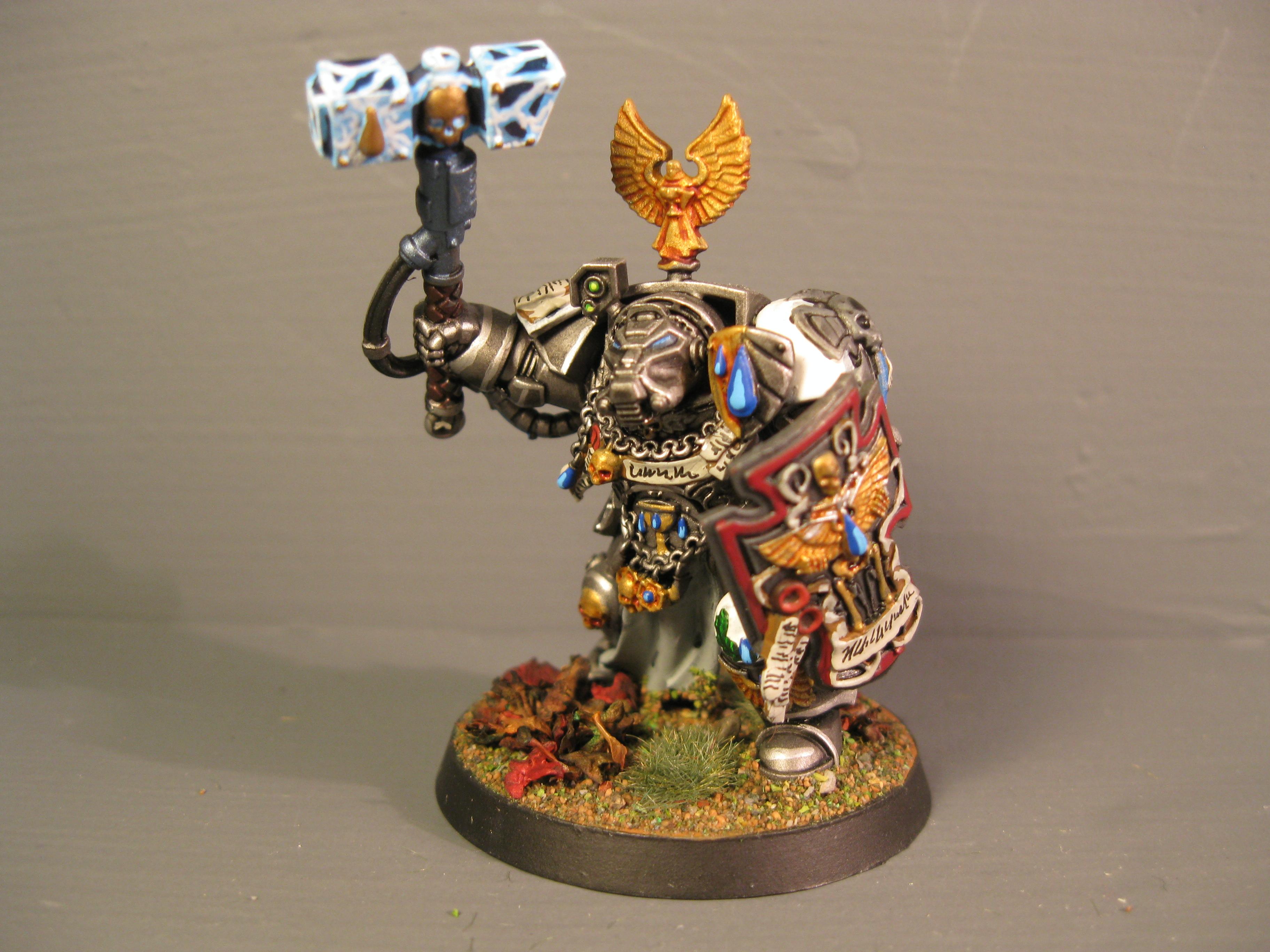 Iron Snakes, Pro Painted, Space Marines, Storm Shield, Terminator Armor, Thunder Hammer, Warhammer 40,000