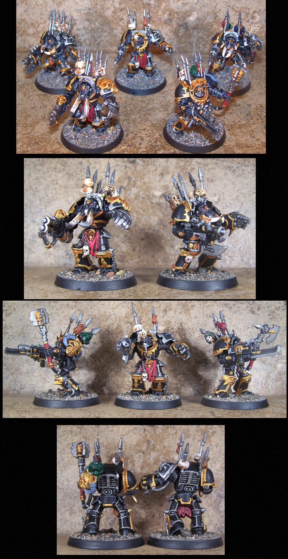 Chaos, Chaos Space Marines, Pro Painted, Warhammer 40,000