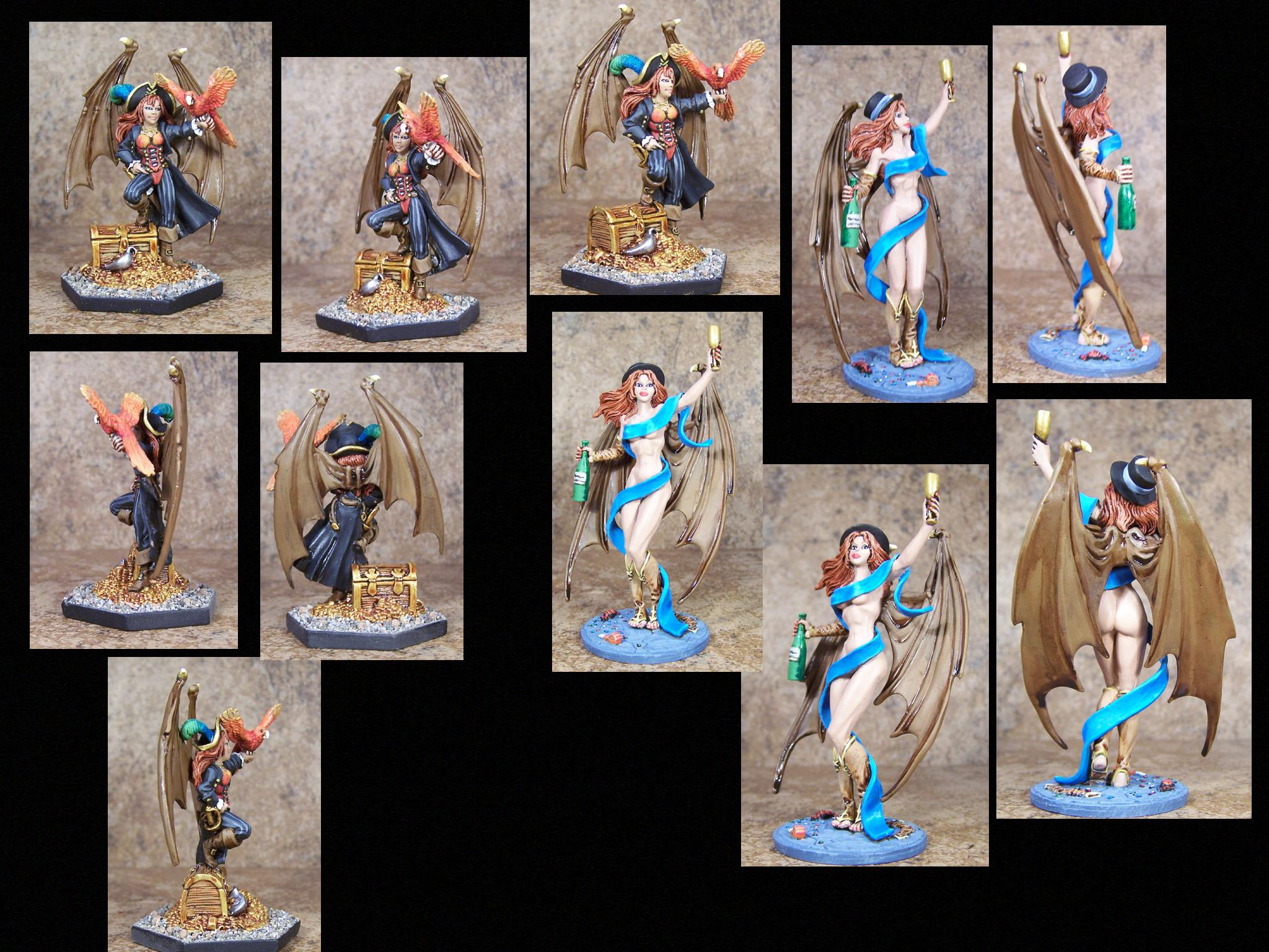 Daemons, Female, New Years, Pathfinders, Pro Painted, Reaper, Reaper Miniatures, Reaper Minis, Rpg, Sexy, Succubus, Warhammer Fantasy