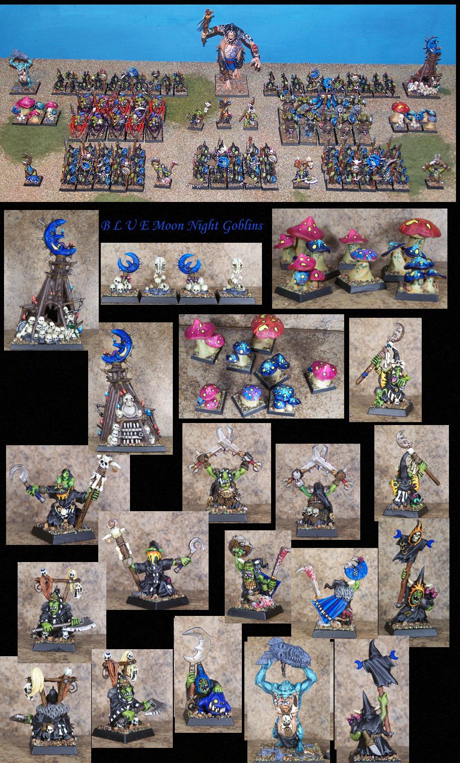 Giant, Goblins, Gobos, Night Goblins, Orcs, Orcs And Goblins, Orks, Pro Painted, Rpg, Warhammer Fantasy