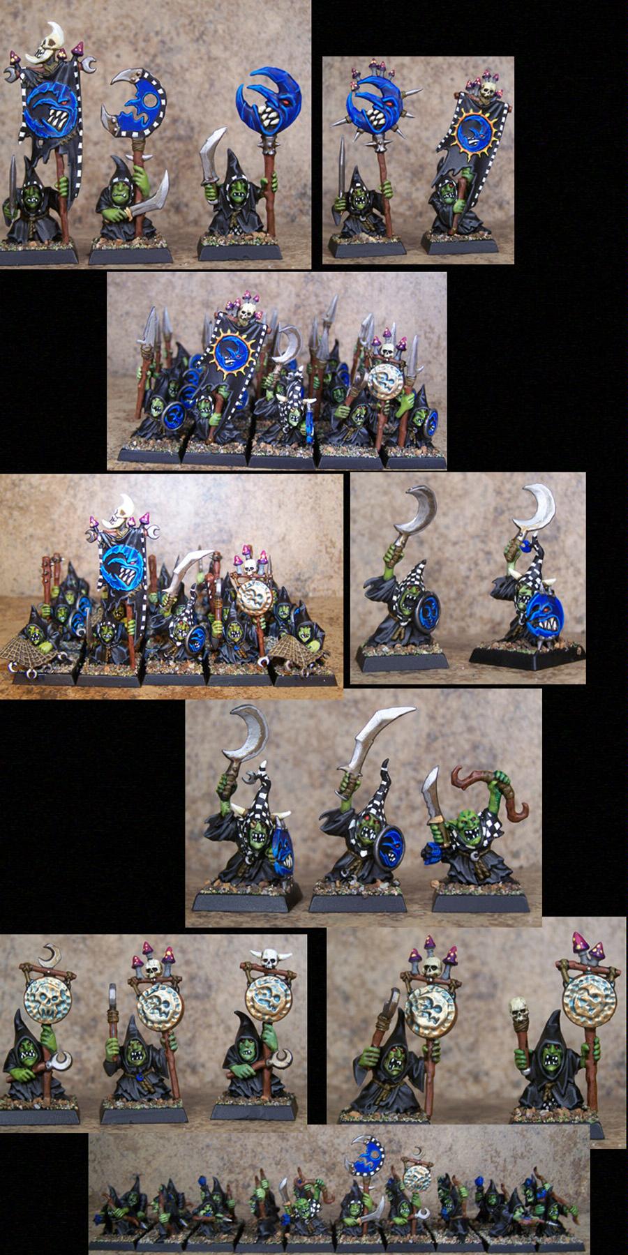 Goblins, Gobos, Orcs, Orcs And Goblins, Orks, Pro Painted, Rpg, Warhammer Fantasy