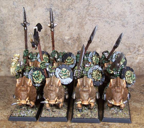 Goblins, Gobos, Orcs, Orcs And Goblins, Orks, Pro Painted, Rpg, Warhammer Fantasy
