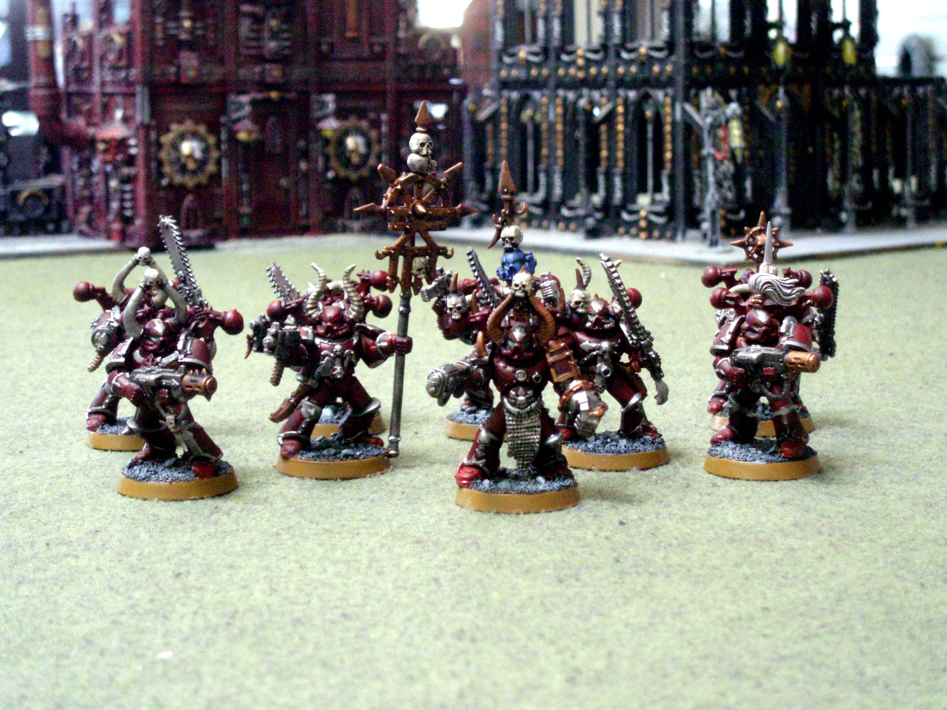Chaos Space Marines, Khorne, Slaanesh, Trator Dark Angels, Word Bearers