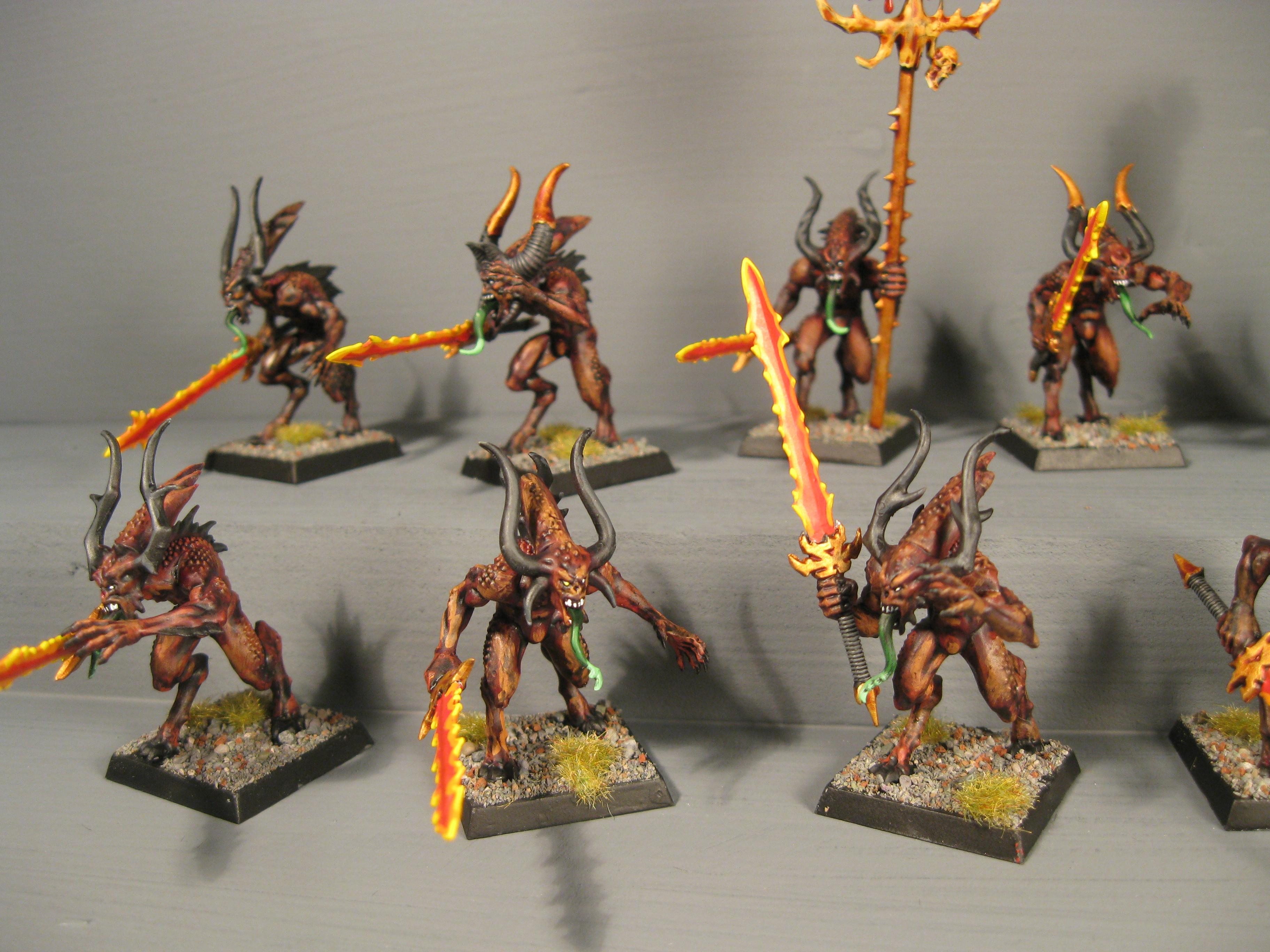 Chaos, Chaos Wariors, Pro Painted, Rpg, Warhammer Fantasy