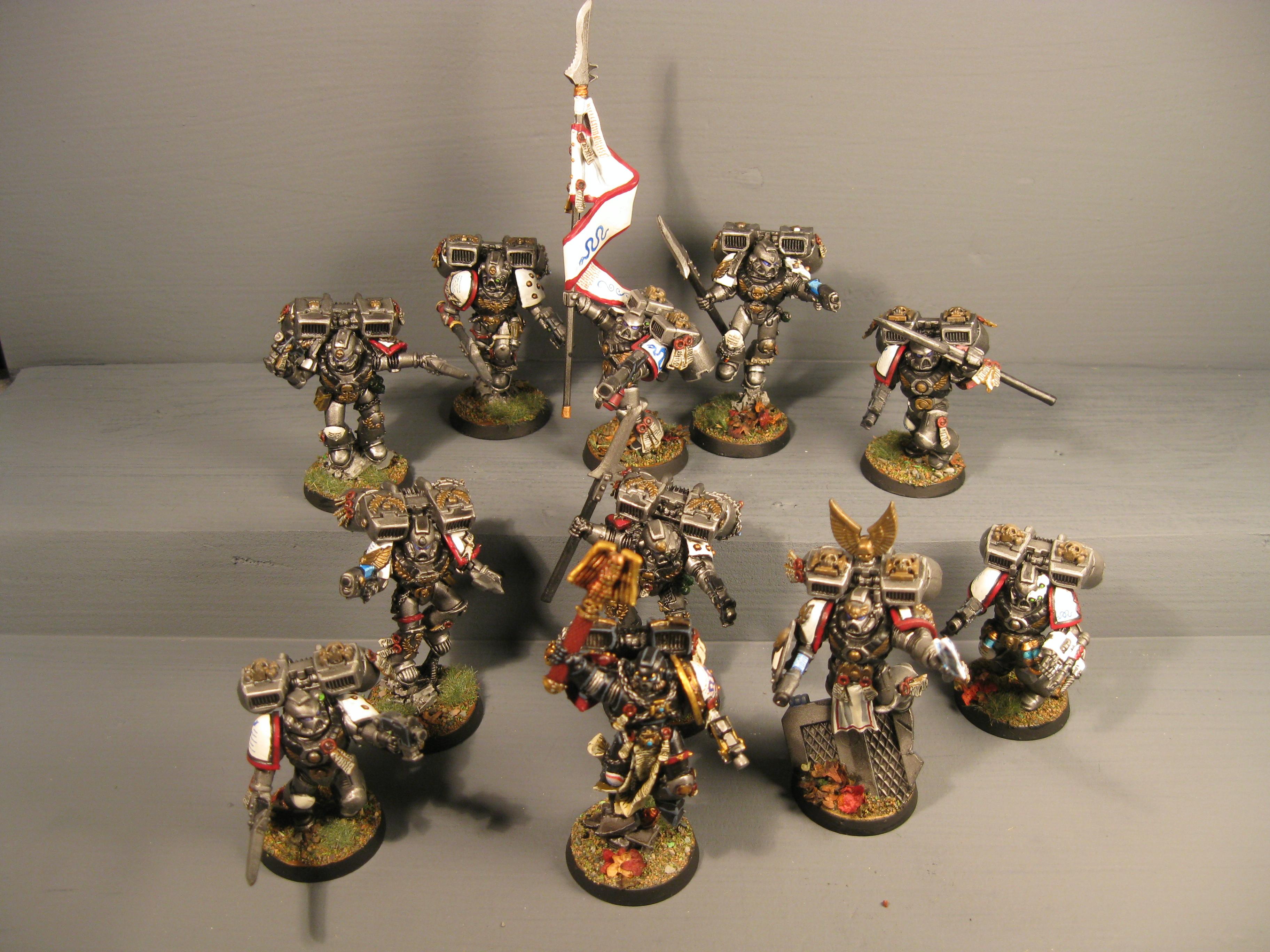 Assault Squad, Iron Snakes, Jump Pack, Pro Painted, Space Marines, Warhammer 40,000