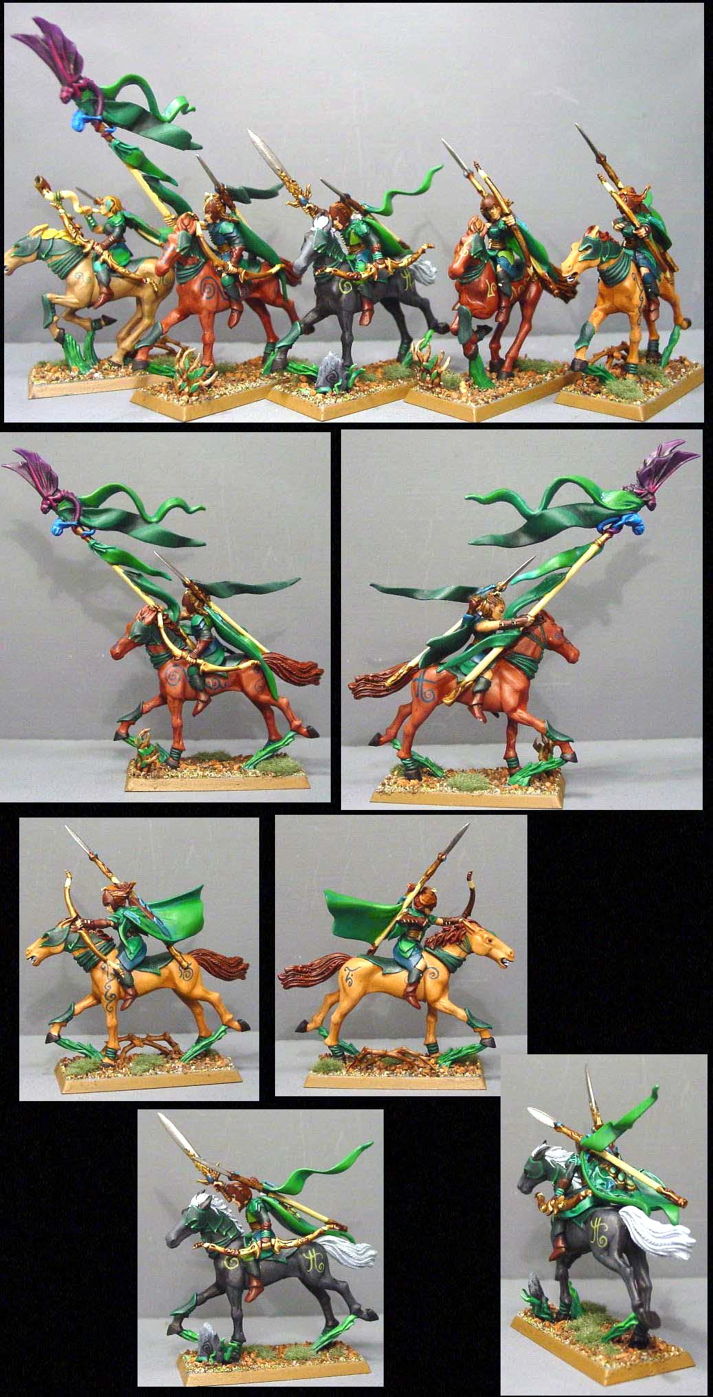 Pro Painted, Rpg, Warhammer Fantasy, Wood Elves