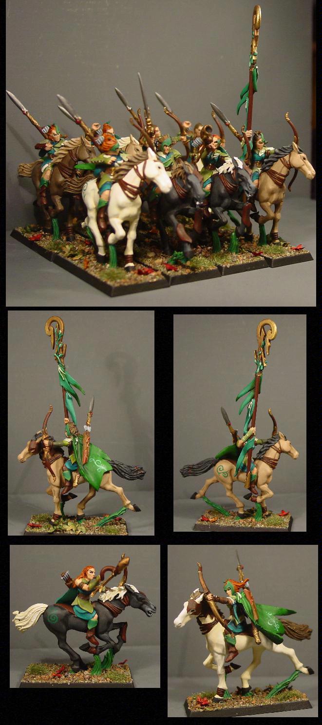 Pro Painted, Rpg, Warhammer Fantasy, Wood Elves
