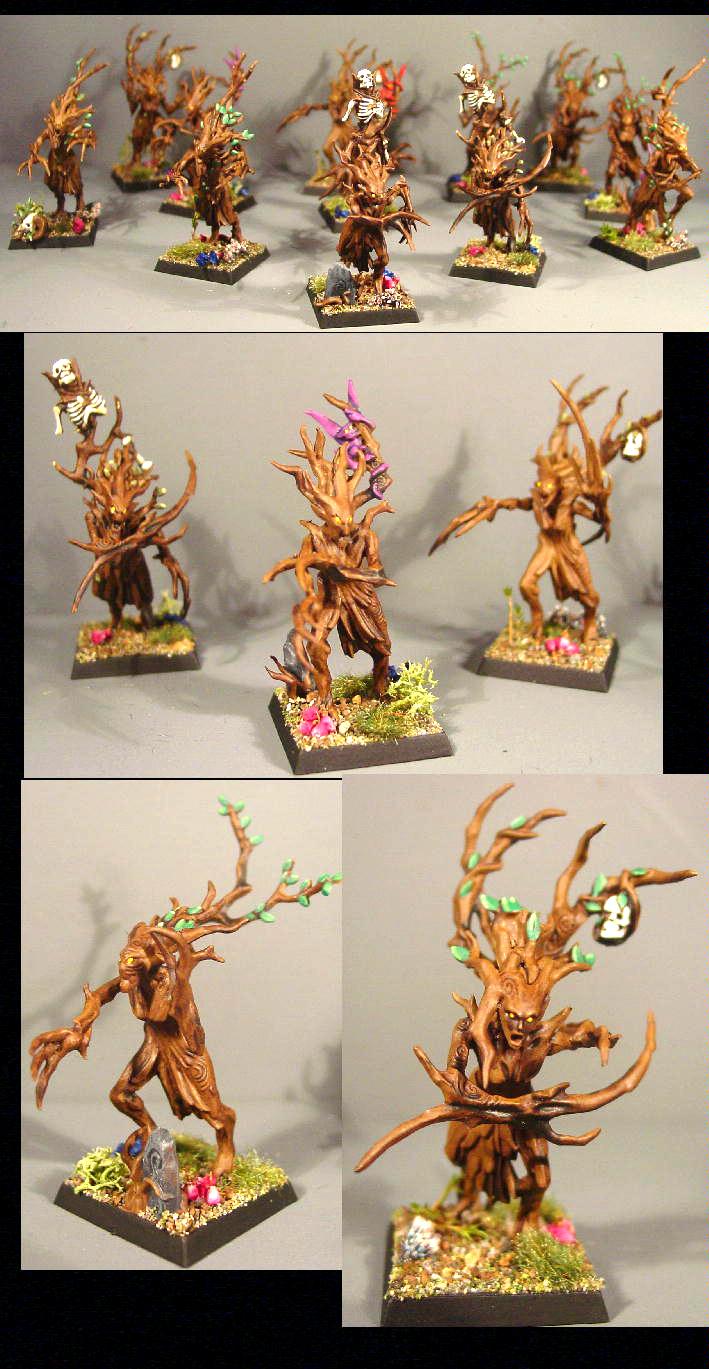 Dryads, Pro Painted, Rpg, Trees, Trees!, Warhammer Fantasy, Wood Elves