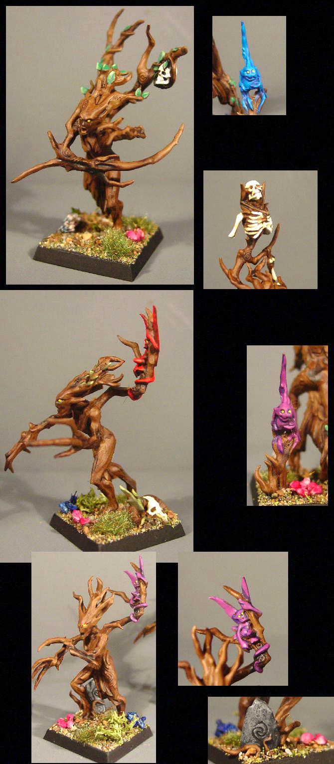 Dryad, Pro Painted, Rpg, Warhammer Fantasy, Wood Elves