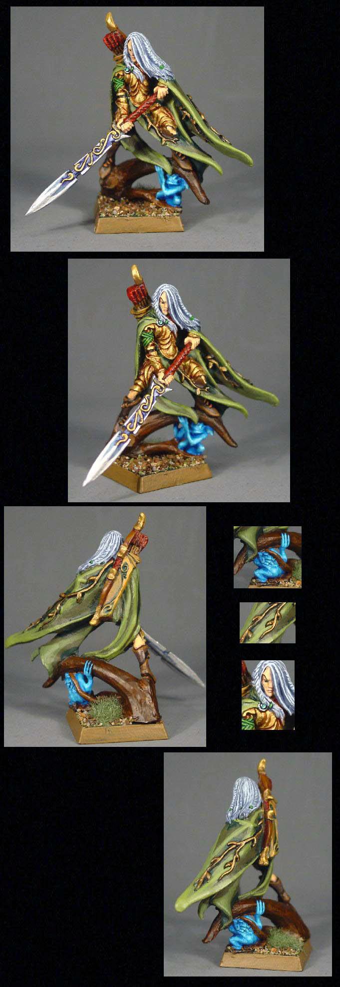 Elves, Pro Painted, Rpg, Warhammer Fantasy, Wood Elves