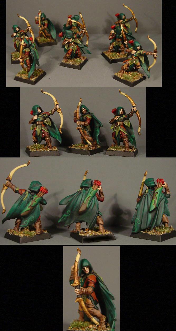 Pro Painted, Rpg, Warhammer Fantasy, Wood Elves