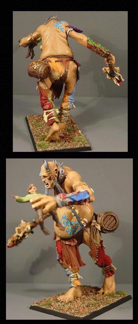 Giant, Pro Painted, Rpg, Warhammer Fantasy