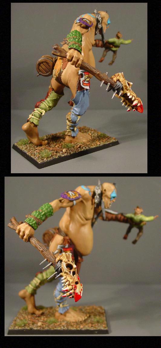 Giant, Pro Painted, Rpg, Warhammer Fantasy