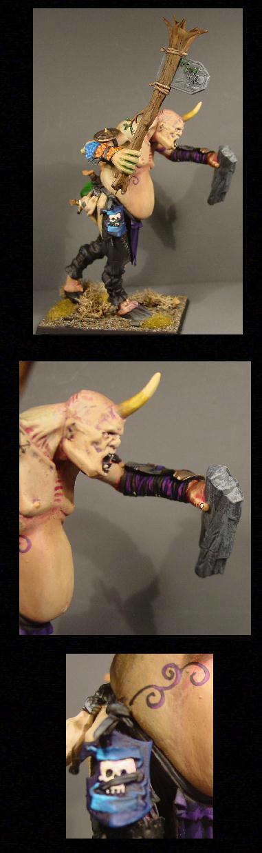 Giant, Pro Painted, Rpg, Warhammer Fantasy