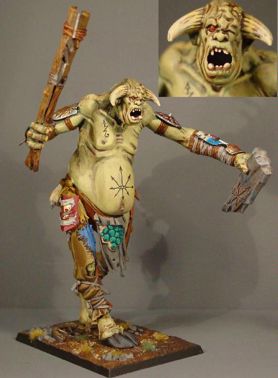 Giant, Pro Painted, Rpg, Warhammer Fantasy