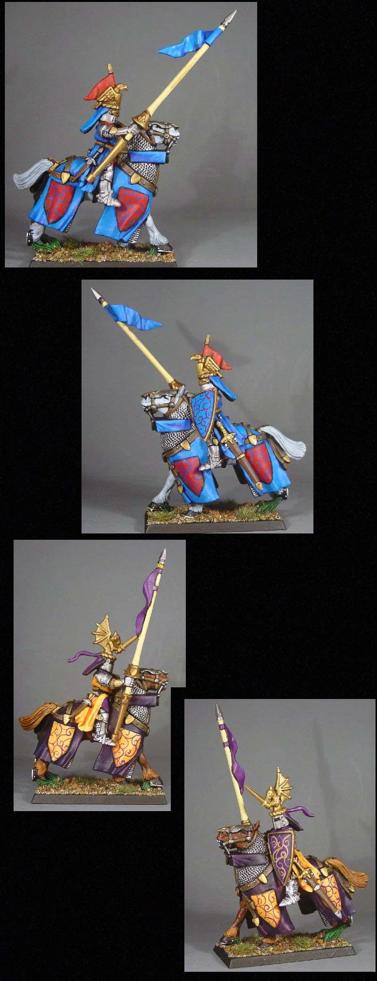 Advertisement, Bretonnians, Pro Painted, Rpg, Warhammer Fantasy