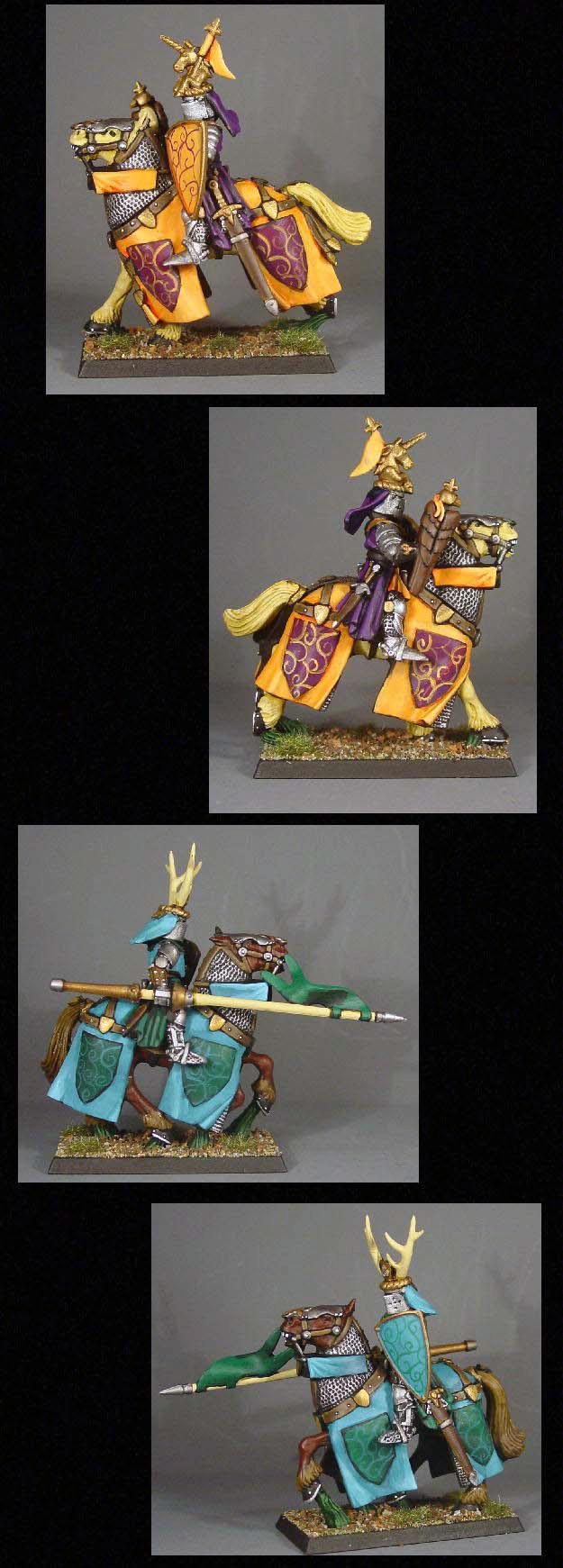 Bretonnians, Pro Painted, Rpg, Warhammer Fantasy