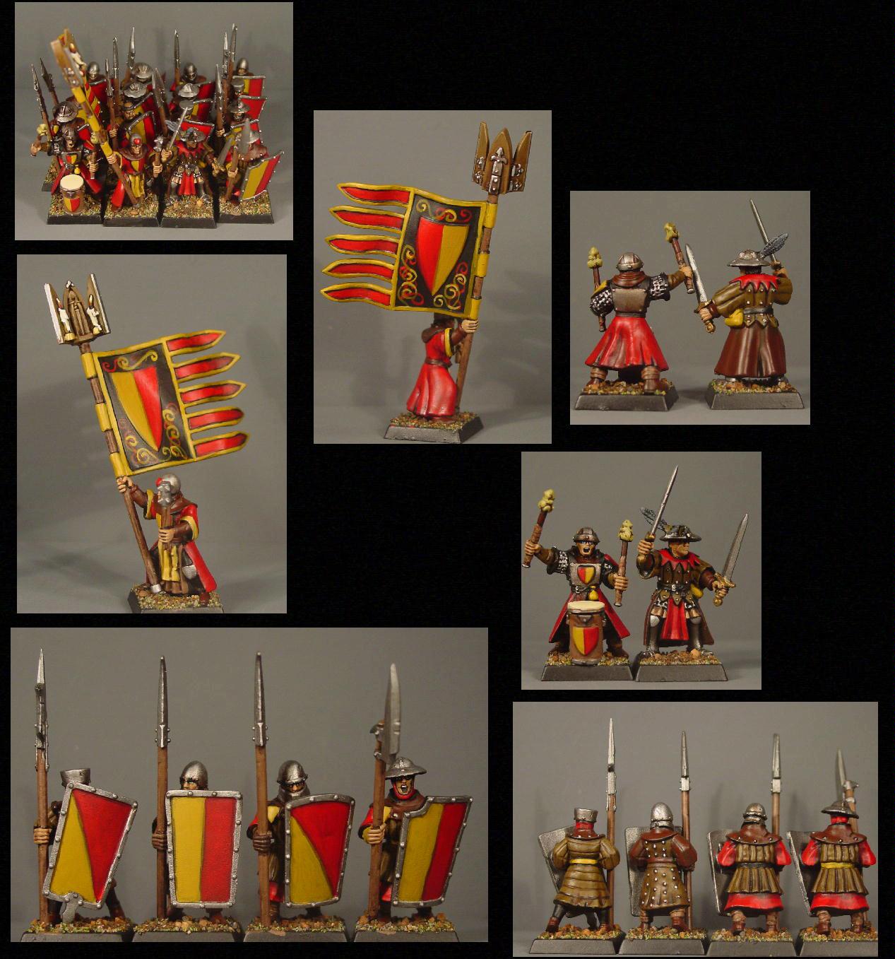Bretonnians, Pro Painted, Rpg, Warhammer Fantasy