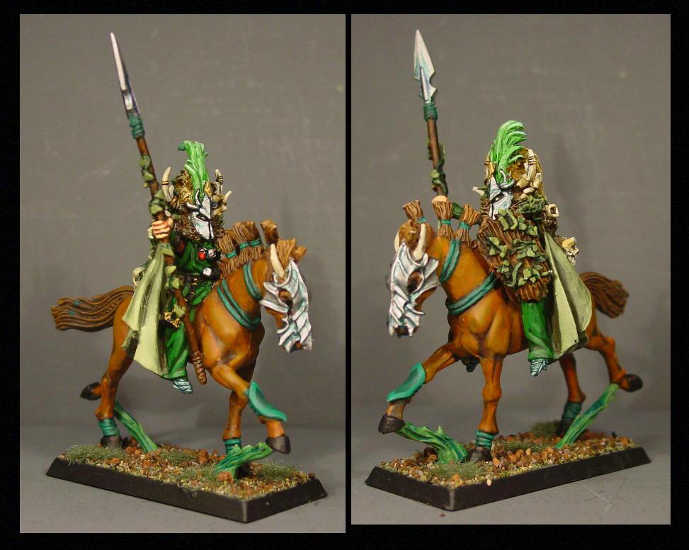 Cavalry, Knights, Pro Painted, Rpg, Warhammer Fantasy, Wood Elves