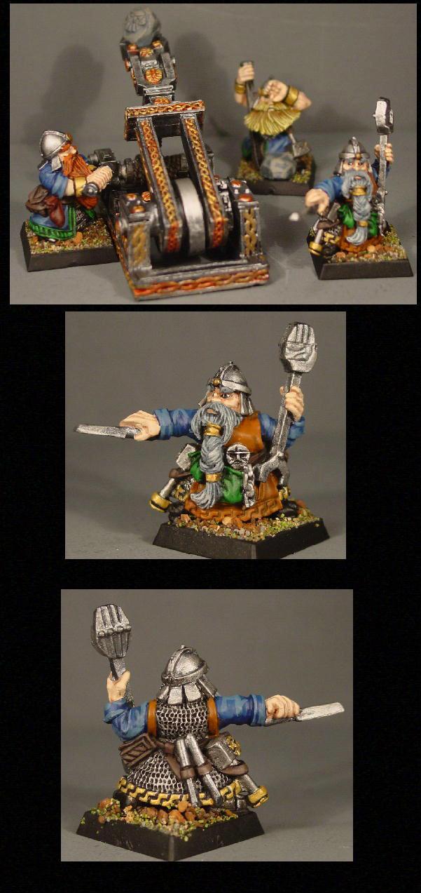 Dwarves, Grudge Thrower, Pro Painted, Rpg, Warhammer Fantasy