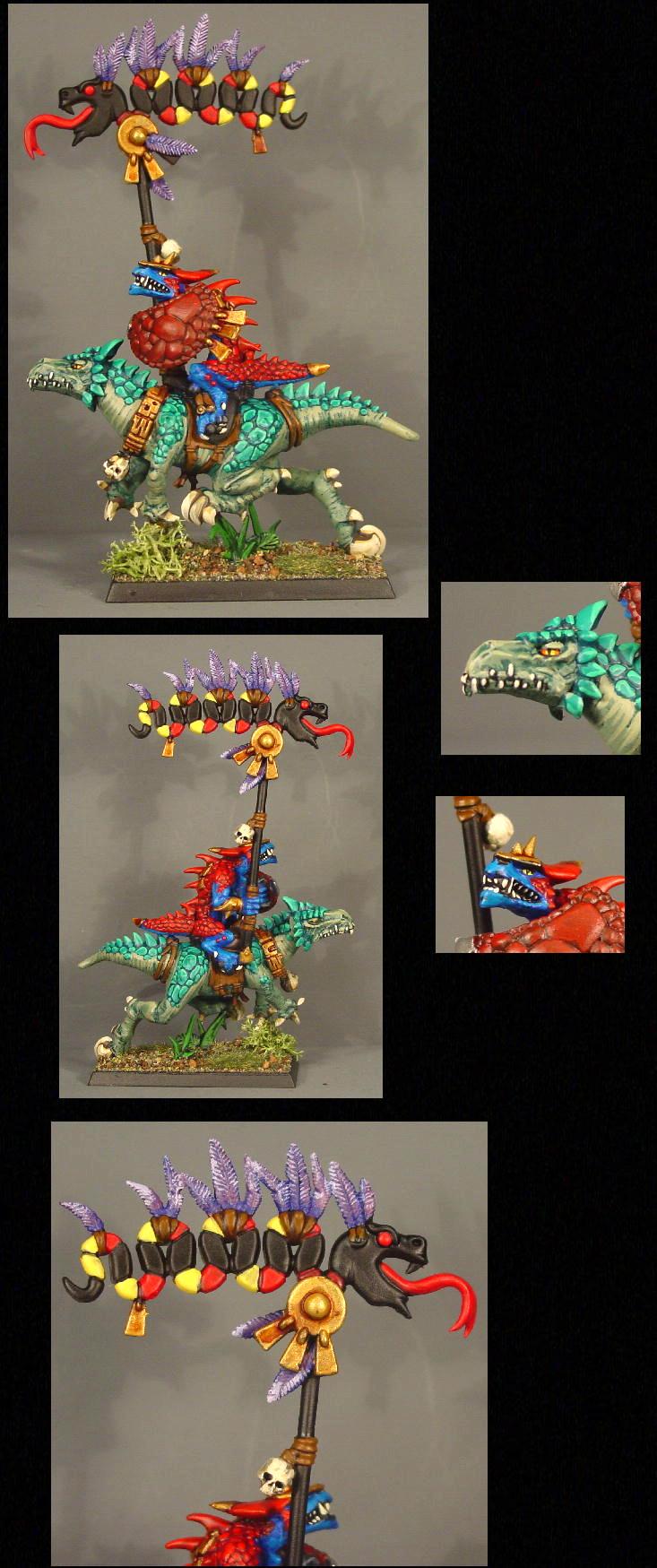 Lizzard Men, Lizzardmen, Pro Painted, Rpg, Warhammer Fantasy