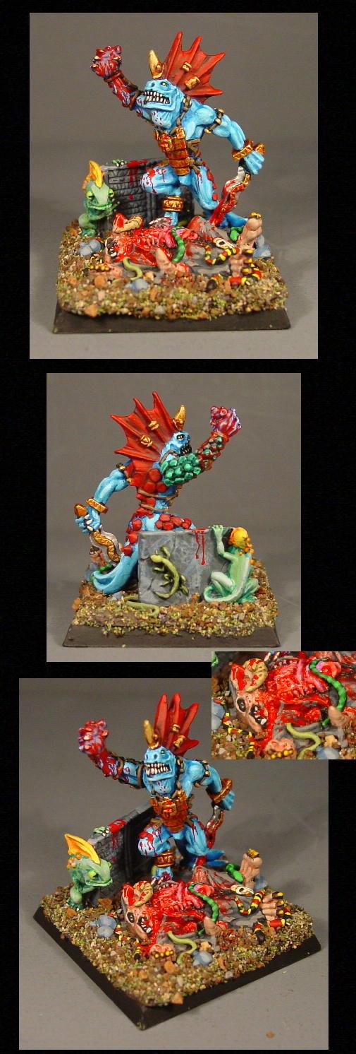 Lizardmen, Lizzard Men, Lizzardmen, Pro Painted, Rpg, Skinks, Warhammer Fantasy