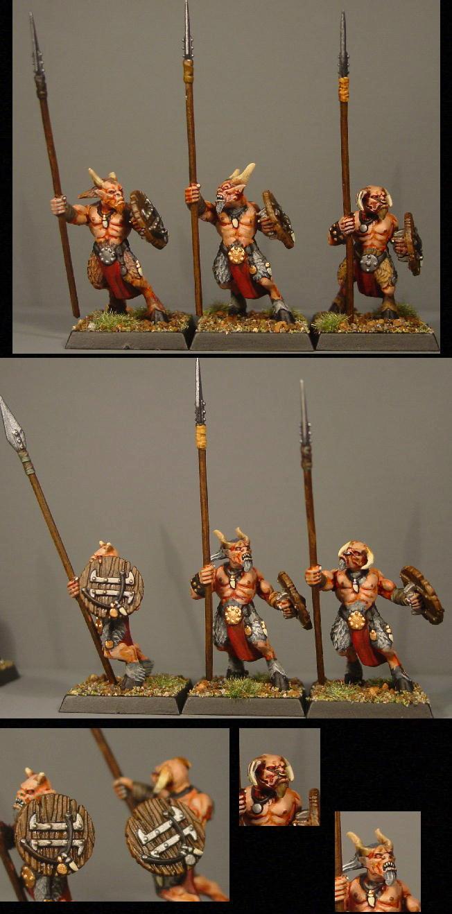 Beastmen, Pro Painted, Rpg, Spear, Warhammer Fantasy