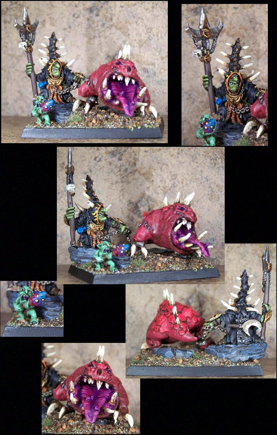 Goblins, Gobos, Orcs, Orcs And Goblins, Orks, Pro Painted, Rpg, Warhammer Fantasy