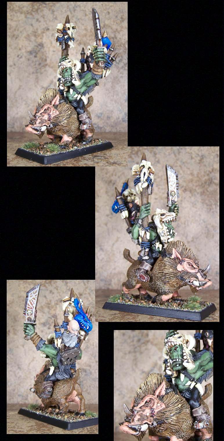 Goblins, Gobos, Orcs, Orcs And Goblins, Orks, Pro Painted, Rpg, Warhammer Fantasy
