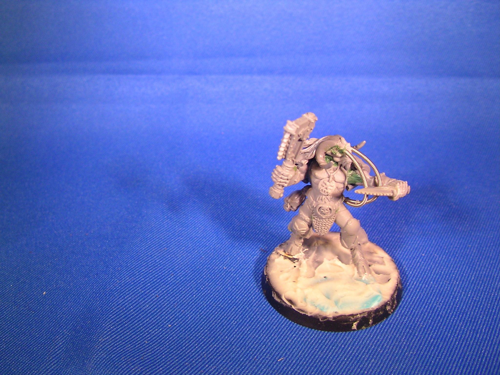 Chaos Daemons, Greenstuff, Khorne, Work In Progress