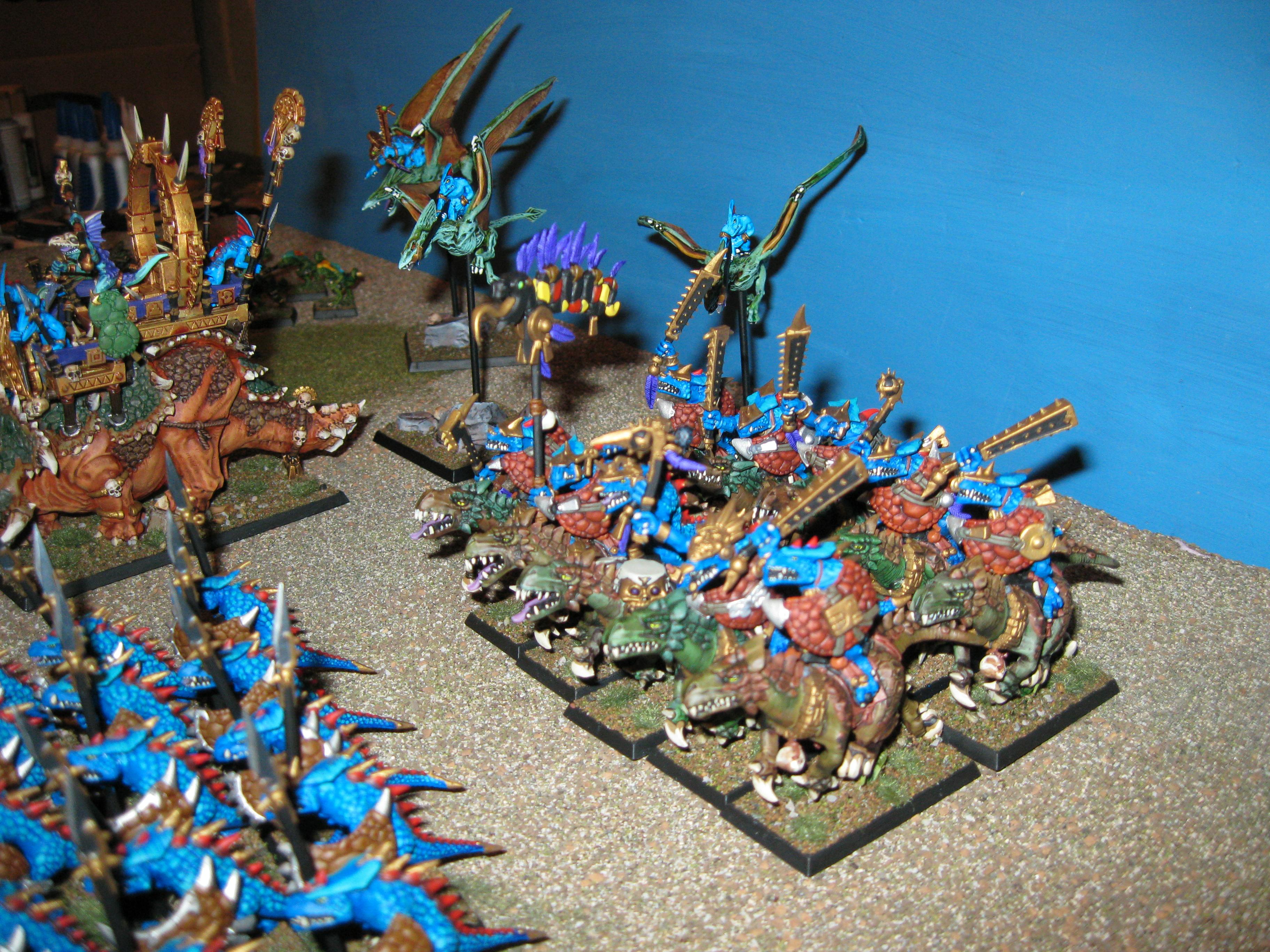 Lizardmen, Lizzard Men, Lizzardmen, Pro Painted, Rpg, Warhammer Fantasy