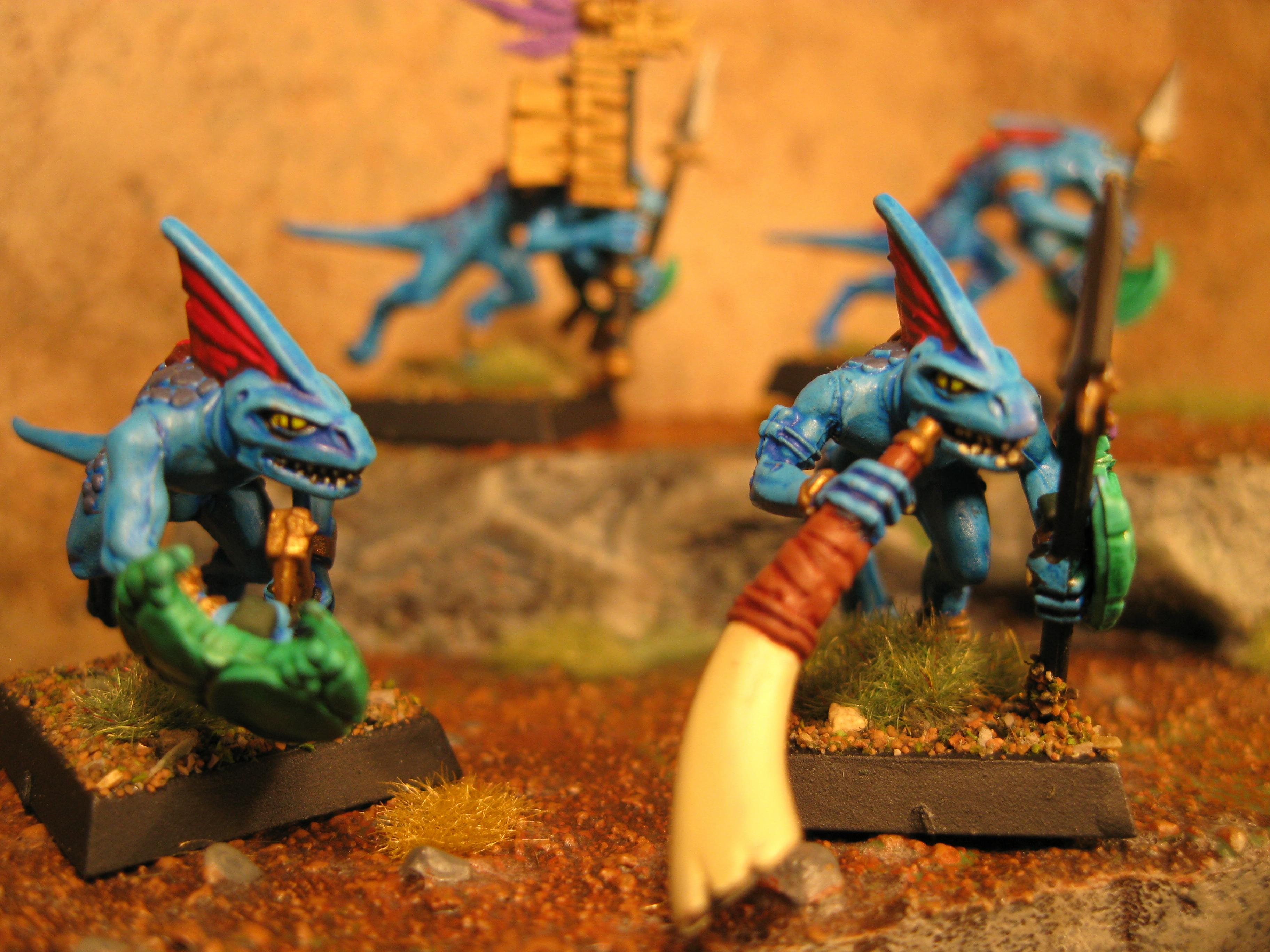 Lizzard Men, Lizzardmen, Pro Painted, Rpg, Warhammer Fantasy