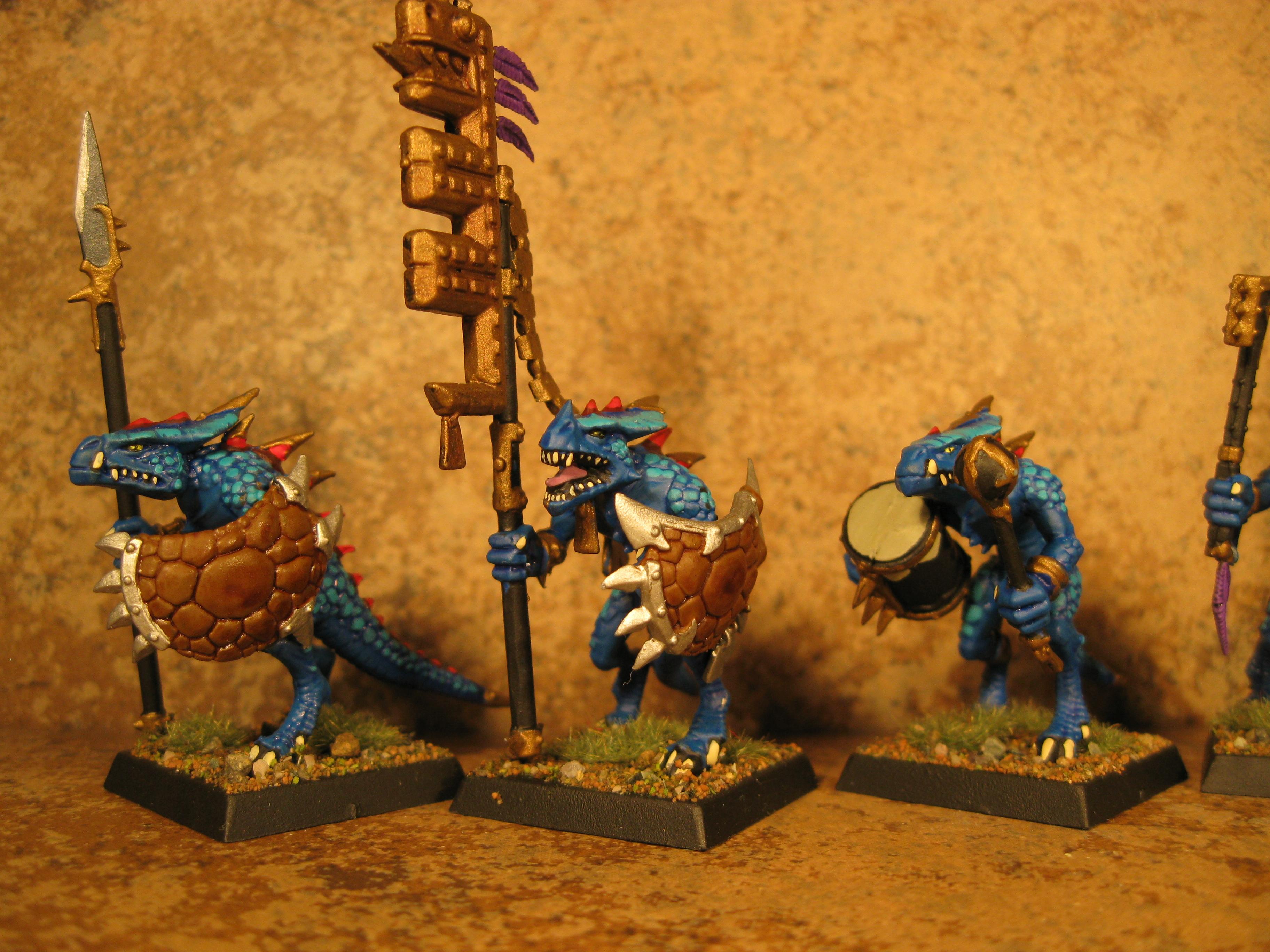 Lizzard Men, Lizzardmen, Pro Painted, Rpg, Warhammer Fantasy