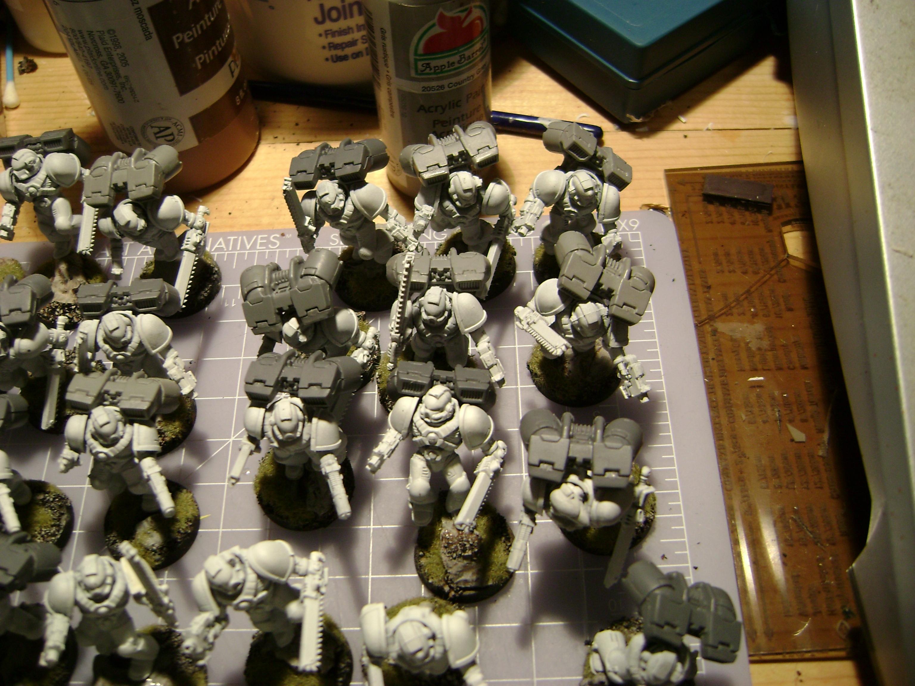 first squad with magnetize jump packs
