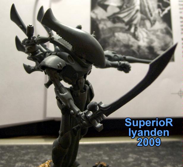 Eldar, Iyanden, Superior, Work In Progress, Wraithlord