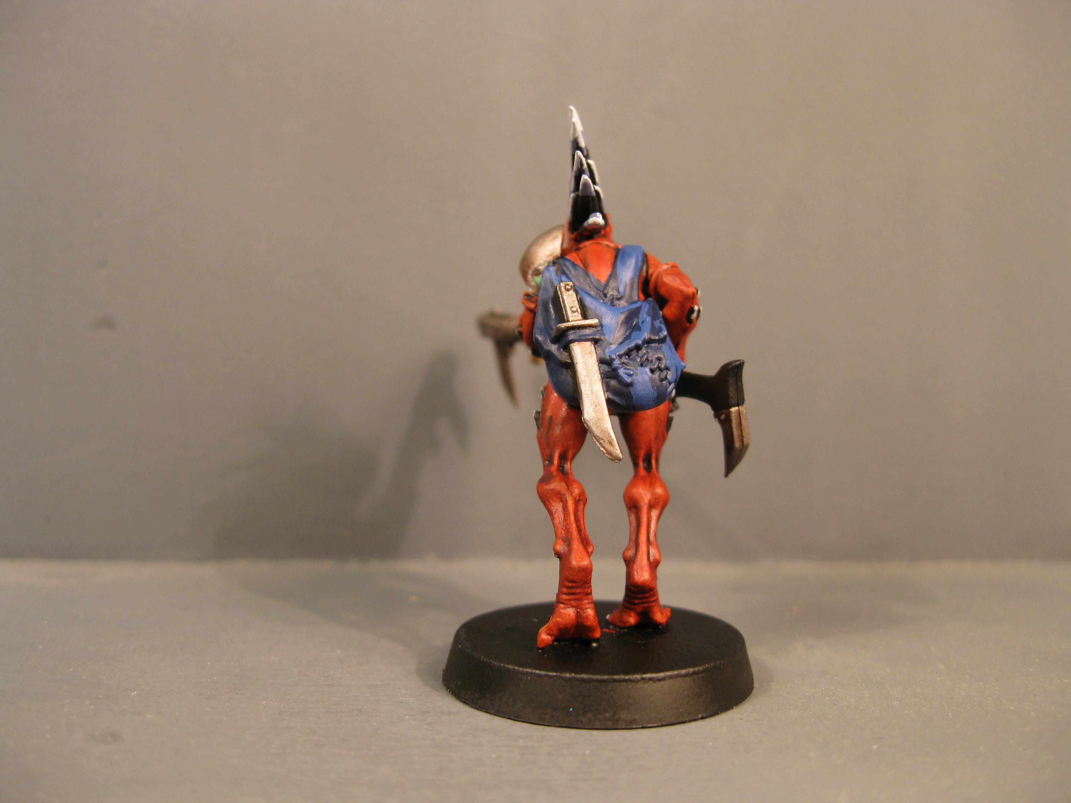 Kroot, Pro Painted, Red, Tau, Warhammer 40,000, Warhammer Fantasy