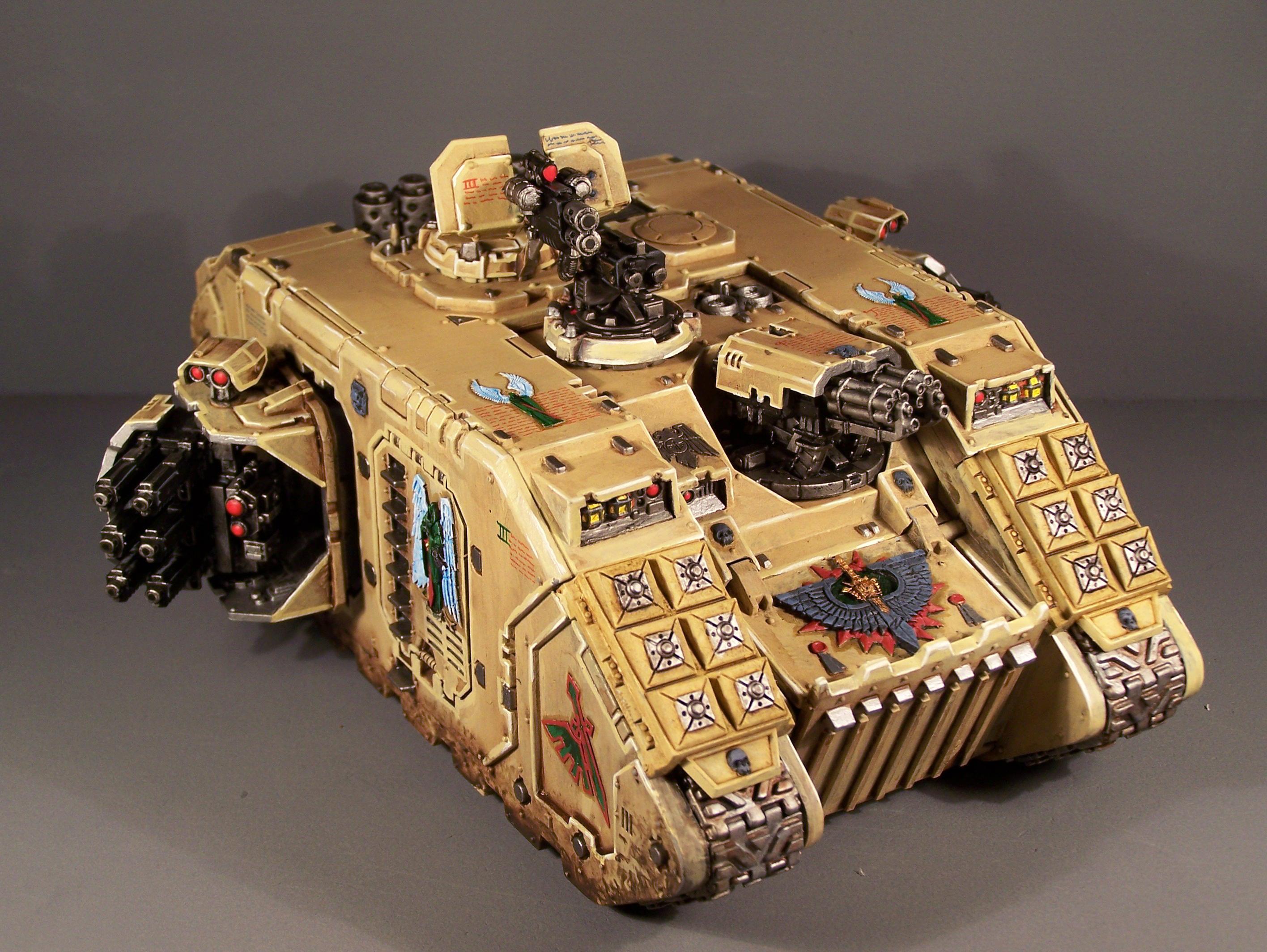 Dark Angels, Land Raider Crusader, Space Marines, Warhammer 40,000