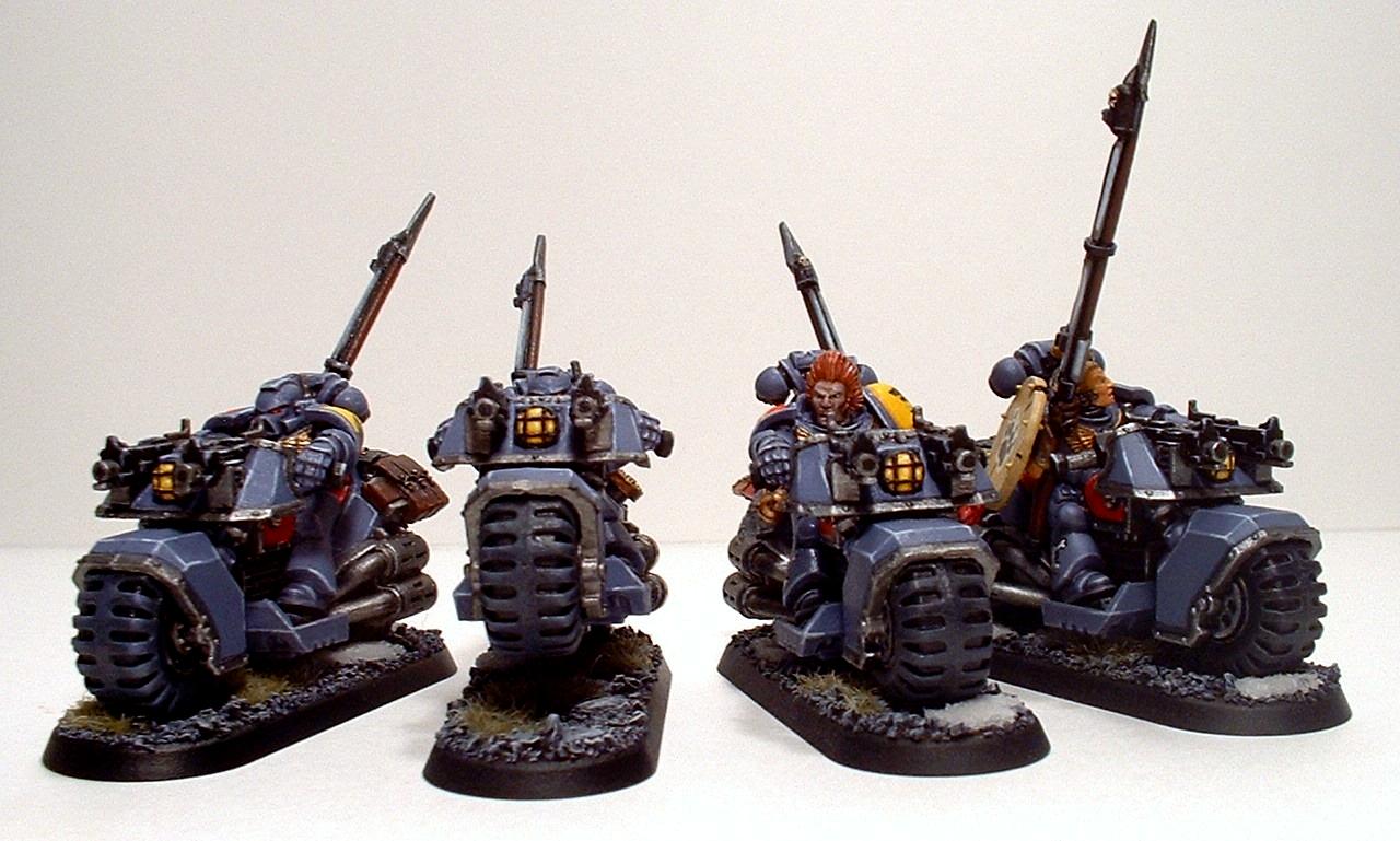 Bike, Space Marine Bikes, Space Marines, Space Wolves, Swift Claws, Warhammer 40,000