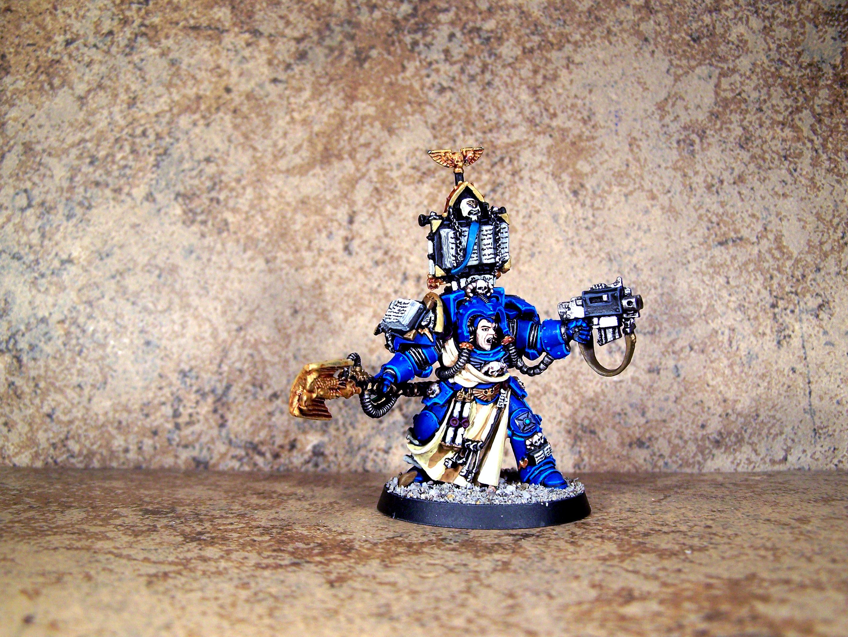 Dark Angels, Librarian, Space Marines, Terminator Armor, Warhammer 40,000