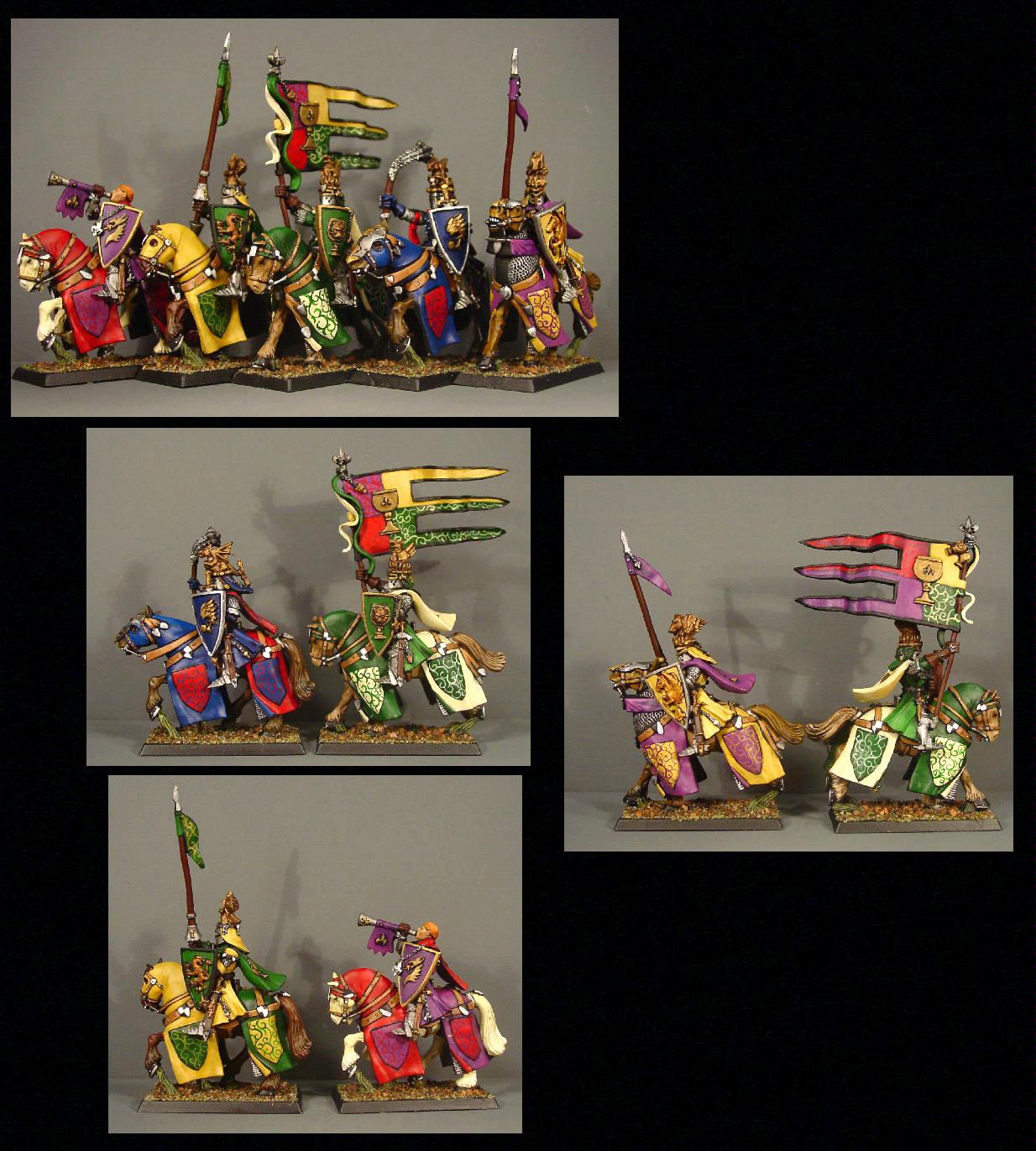 Bretonnians, Pro Painted, Rpg, Warhammer Fantasy